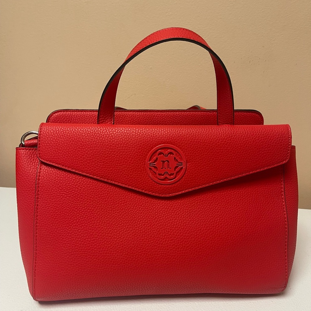 Striking Red Satchel